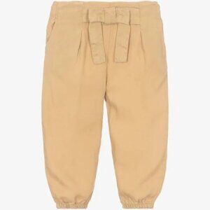 Mayoral Bow Flowy Pants Tencel Adjustable Waist NWT 36 Months